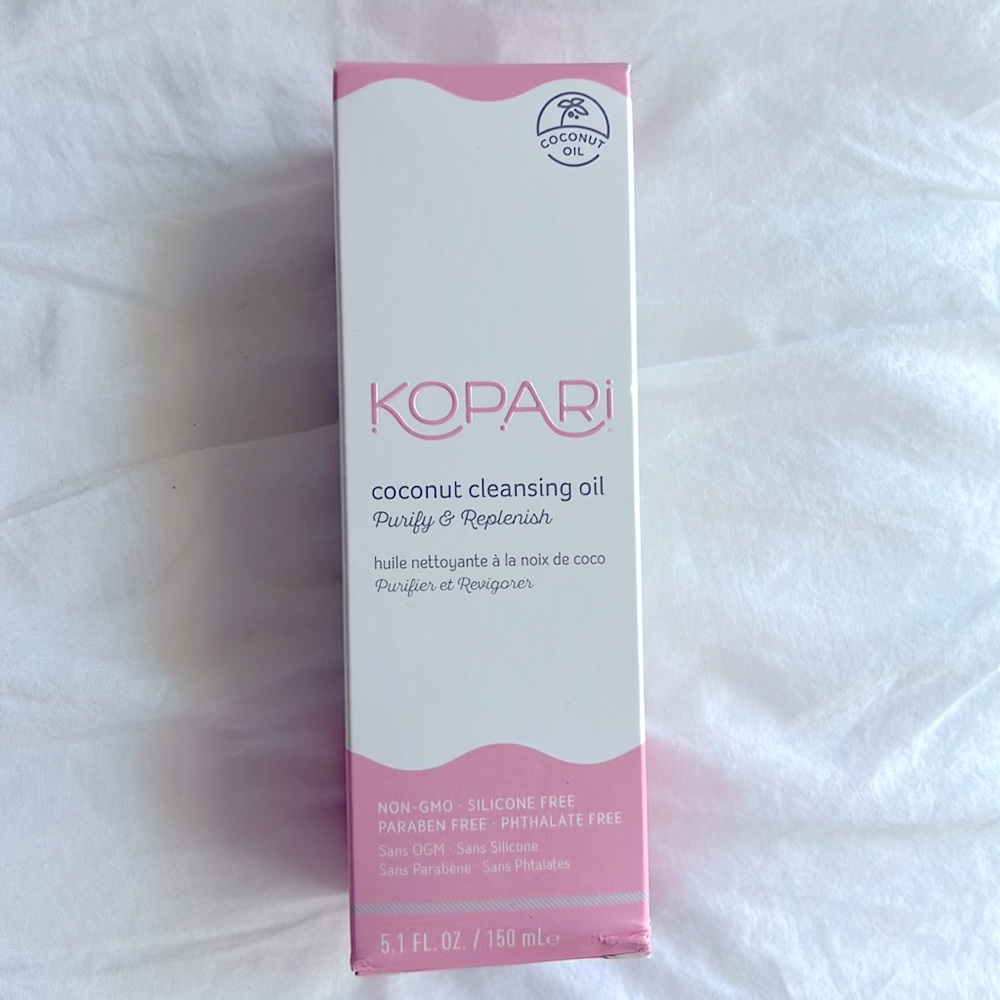 Brand new Kopari Coconut Cleansing Oil!